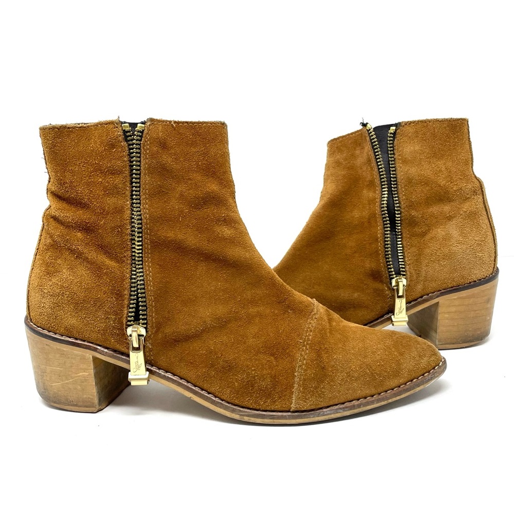Report Signature “Jackal” Suede Booties, Size 8.5 - image 8